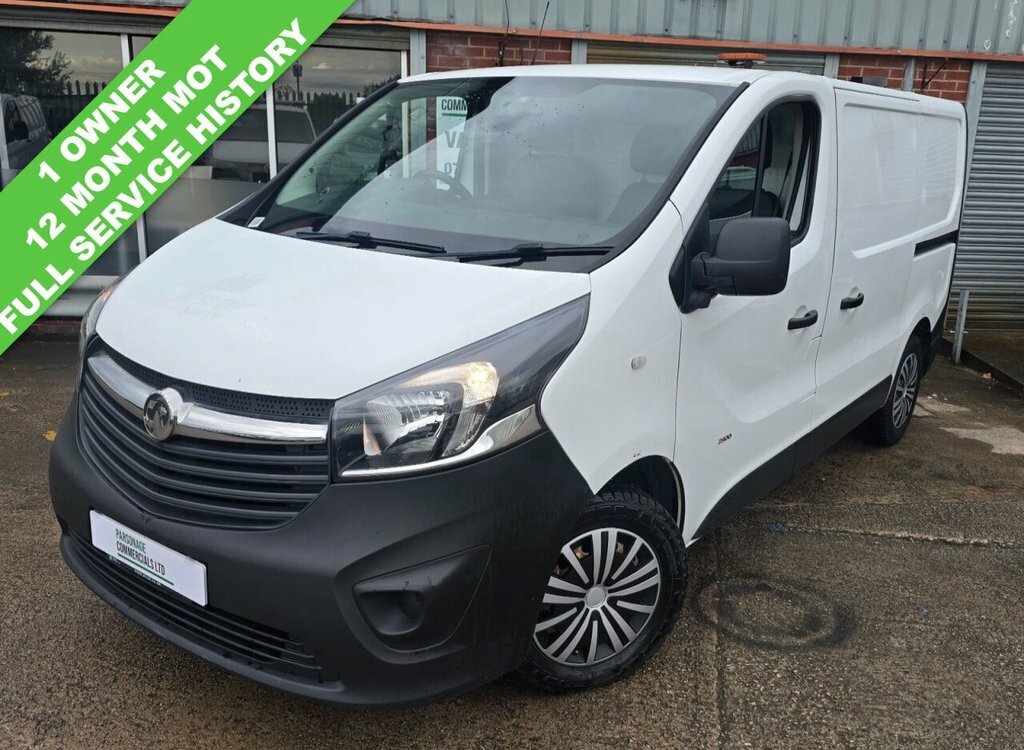 Vauxhall Vivaro Mpv DV18BPO White