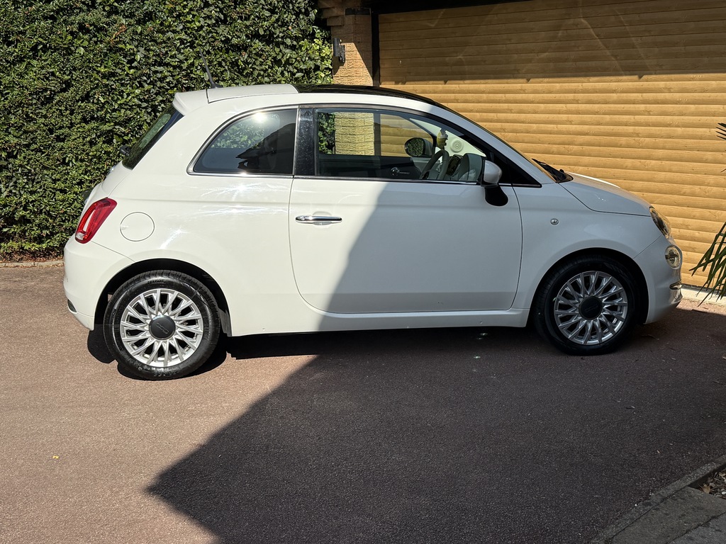Fiat 500 Hatchback ET16OVA White #5