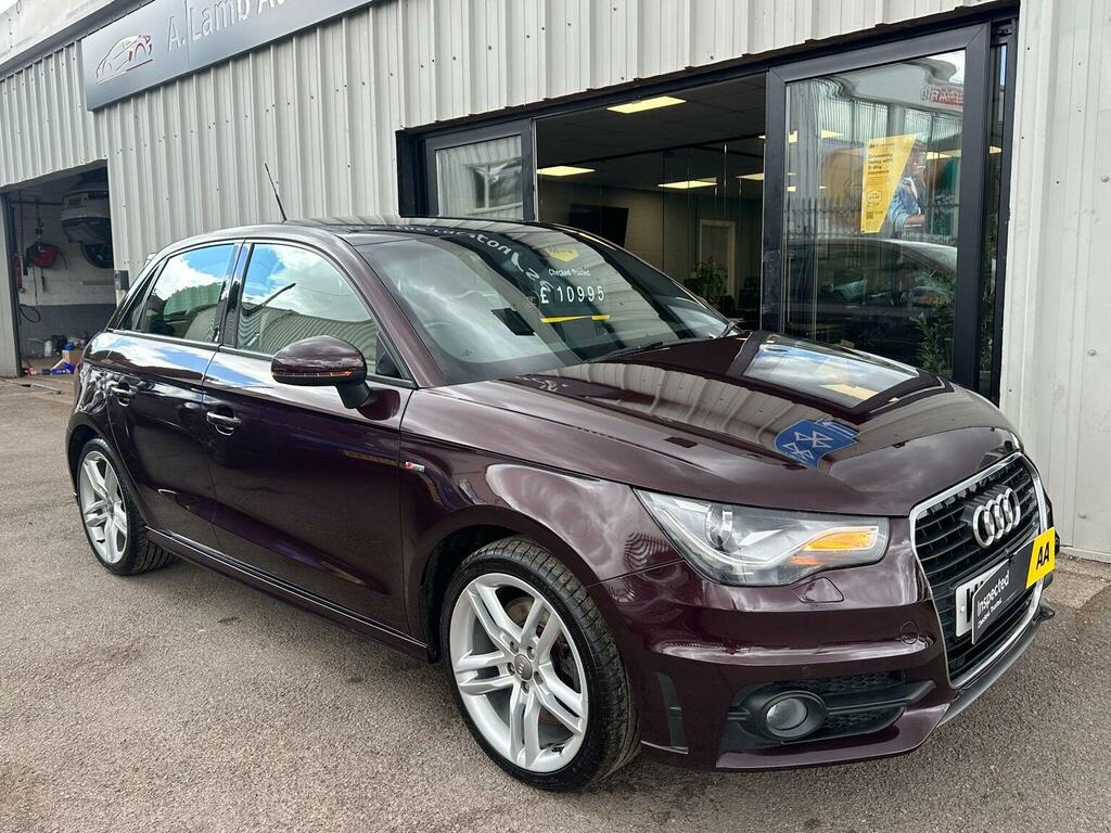 Audi A1 1.4 Tfsi S Line Sportback S Tronic Euro 5 WH63WHG Red #3