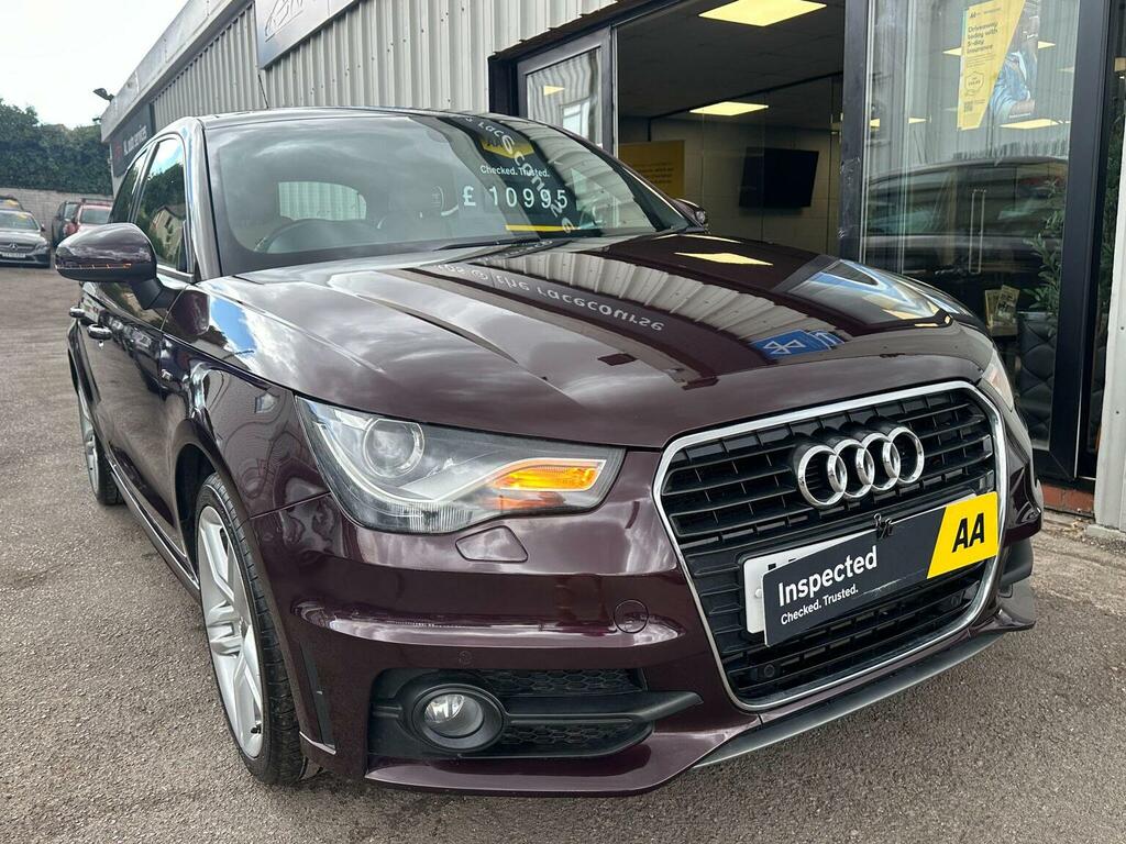 Audi A1 1.4 Tfsi S Line Sportback S Tronic Euro 5 Red