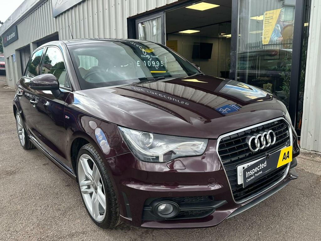 Audi A1 1.4 Tfsi S Line Sportback S Tronic Euro 5 WH63WHG Red #2