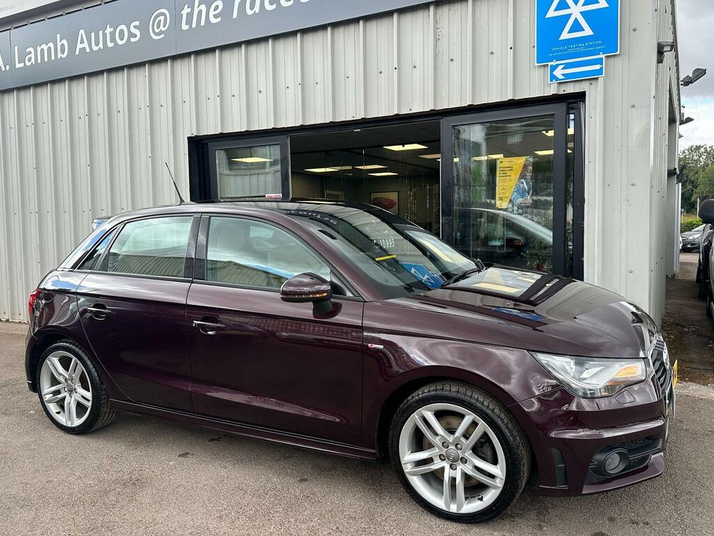Audi A1 1.4 Tfsi S Line Sportback S Tronic Euro 5 WH63WHG Red #4