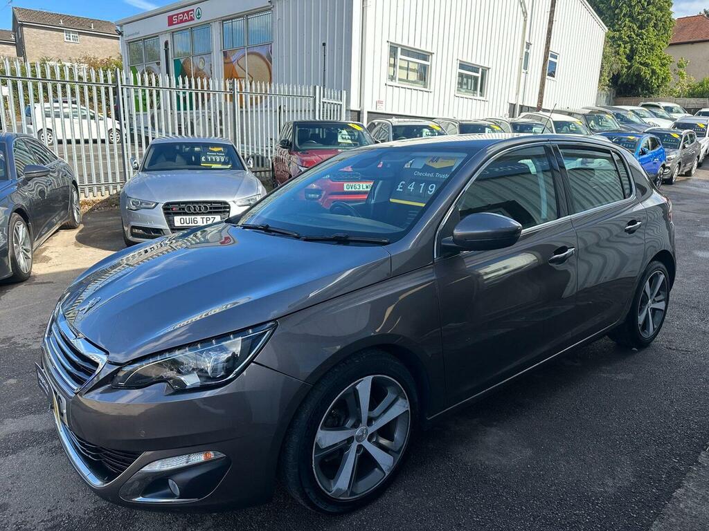 Peugeot 308 Hatchback 1.6 E-hdi Allure Euro 5 Ss 2014 Grey #6