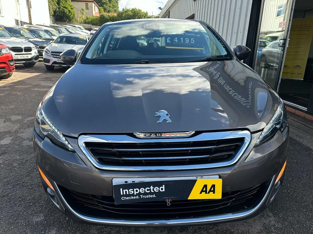 Peugeot 308 Hatchback 1.6 E-hdi Allure Euro 5 Ss 2014 Grey #4