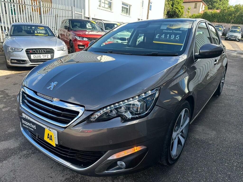 Peugeot 308 Hatchback 1.6 E-hdi Allure Euro 5 Ss 2014 Grey #5