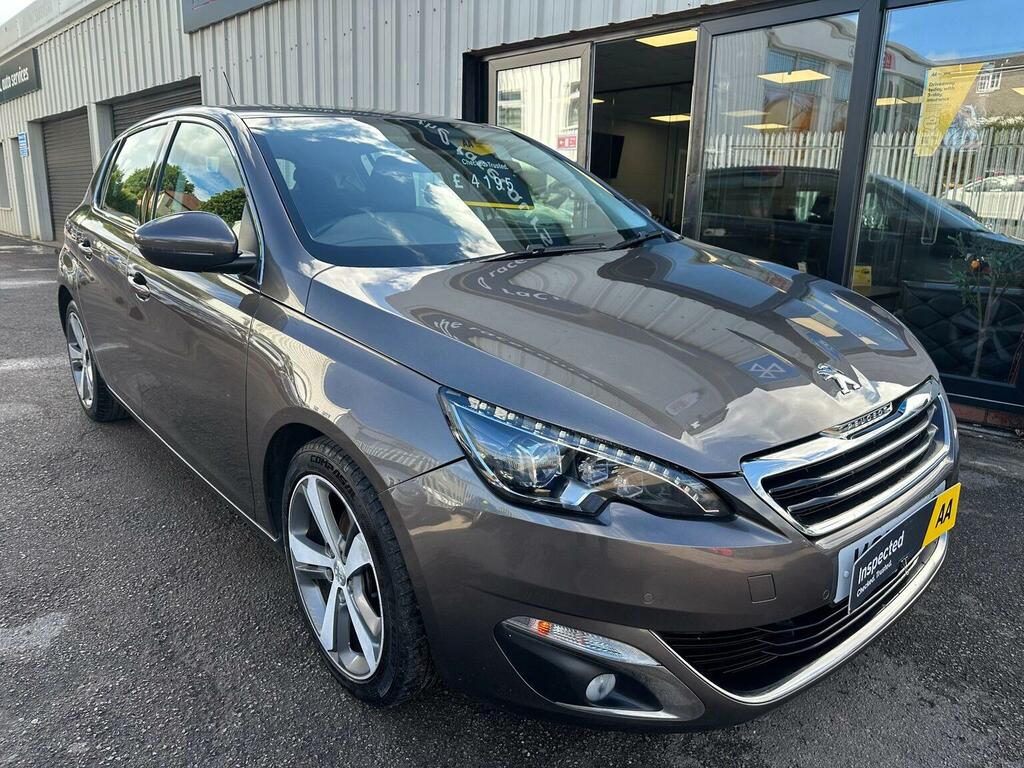 Peugeot 308 Hatchback 1.6 E-hdi Allure Euro 5 Ss 2014 Grey #2
