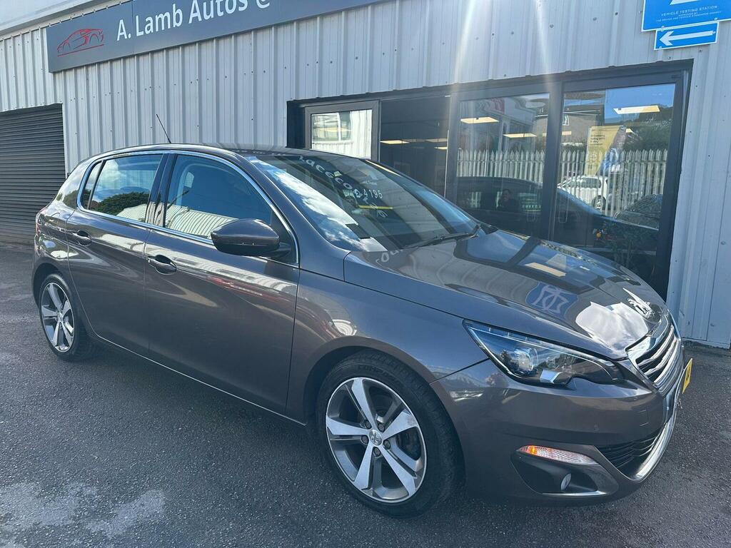 Peugeot 308 Hatchback 1.6 E-hdi Allure Euro 5 Ss 2014 Grey #3