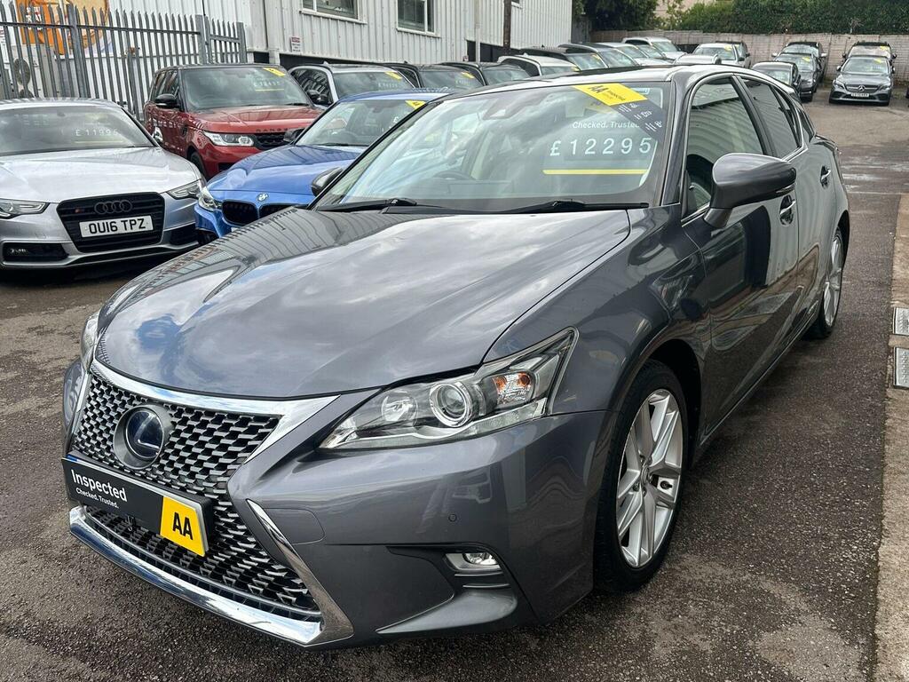 Lexus CT 1.8 200H Luxury Cvt Euro 6 Ss Grey #4