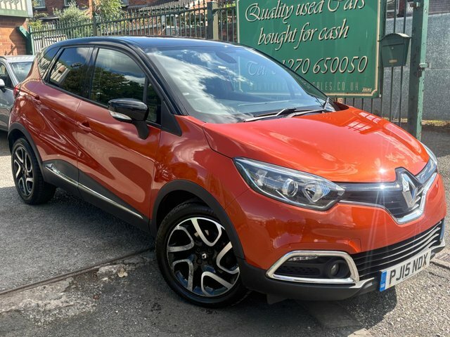 Renault Captur Diesel PJ15NDX Orange