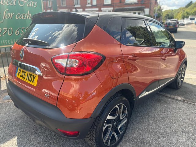 Renault Captur Diesel PJ15NDX Orange #5