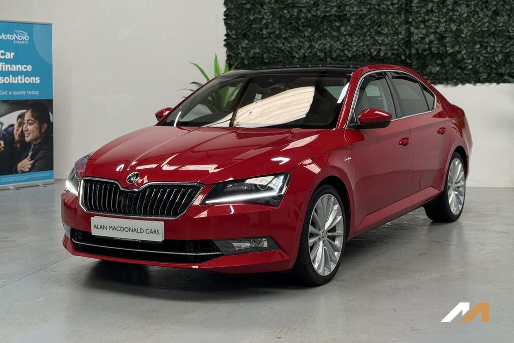 Skoda Superb 2.0 Tsi Laurin Klement Hatchback Dsg Red #3
