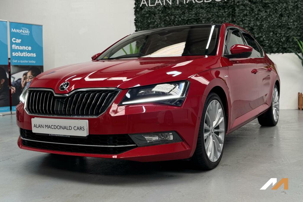 Skoda Superb 2.0 Tsi Laurin Klement Hatchback Dsg Red #5