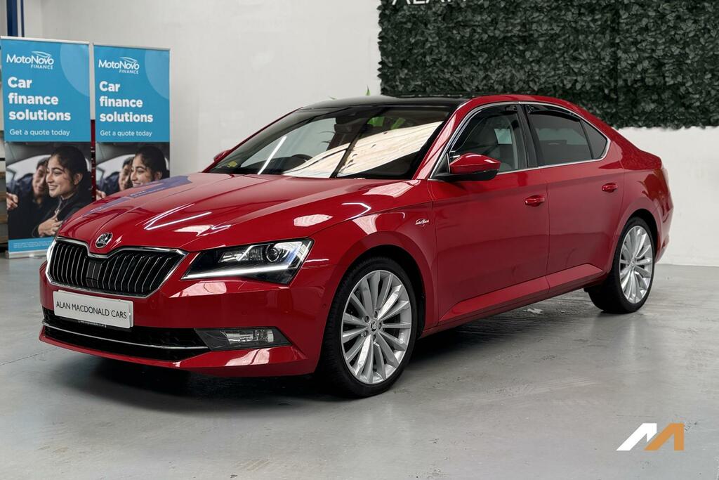 Skoda Superb 2.0 Tsi Laurin Klement Hatchback Dsg Red #4