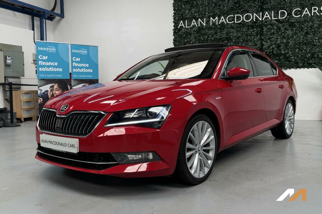 Skoda Superb 2.0 Tsi Laurin Klement Hatchback Dsg Red #6
