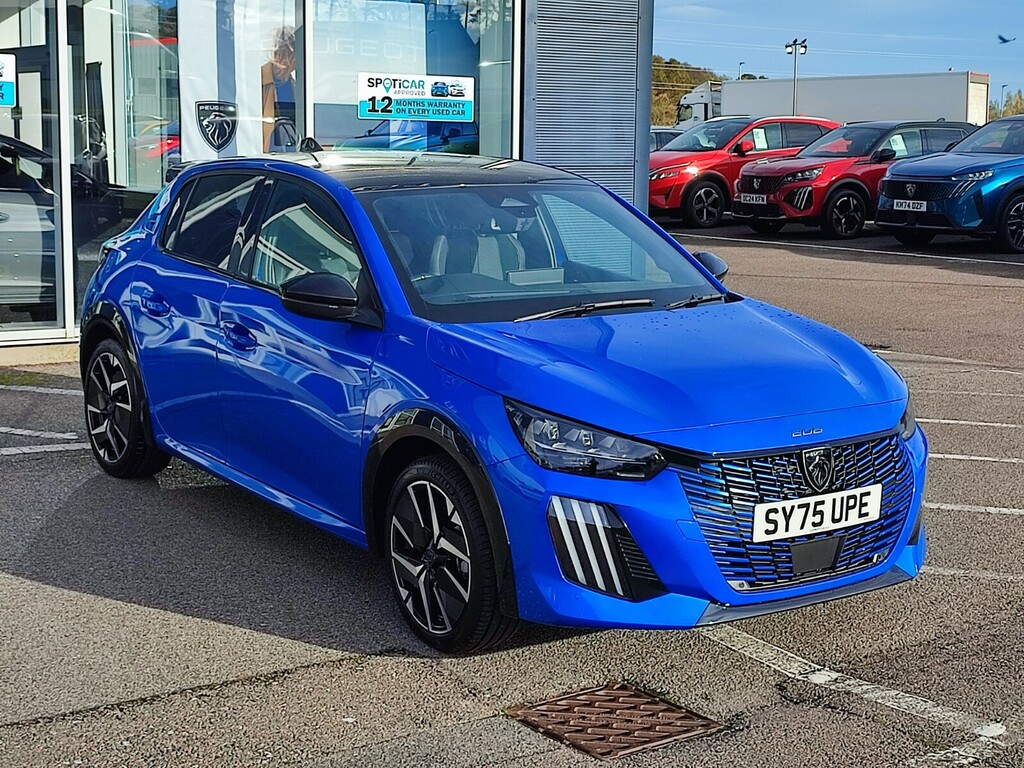 Peugeot 208 1.2 Hybrid 145 Gt E-dsc6 Blue