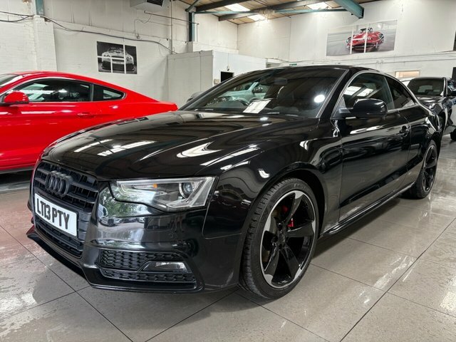 Audi A5 2013 2.0 Tdi Black Edition Coupe Black #2