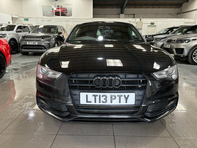 Audi A5 2013 2.0 Tdi Black Edition Coupe Black #3