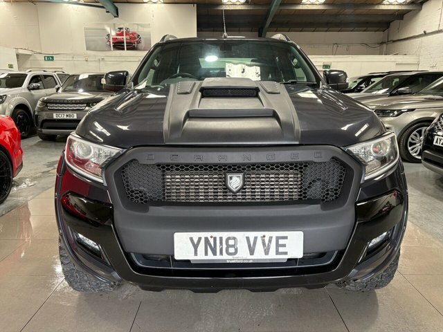 Ford Ranger 2018 3.2 Tdci Wildtrak Pickup Double Cab Diese YN18VVE Grey #3