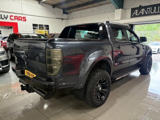Ford Ranger 2018 3.2 Tdci Wildtrak Pickup Double Cab Diese YN18VVE Grey #6