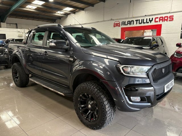 Ford Ranger 2018 3.2 Tdci Wildtrak Pickup Double Cab Diese YN18VVE Grey