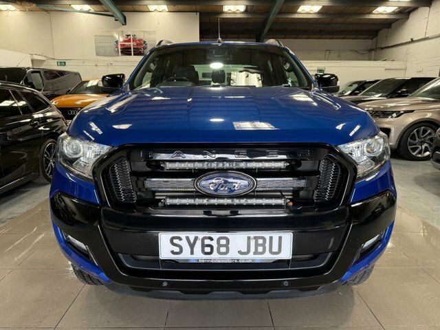 Ford Ranger 2018 3.2 Tdci Wildtrak Pickup Double Cab Diese SY68JBU Blue #3