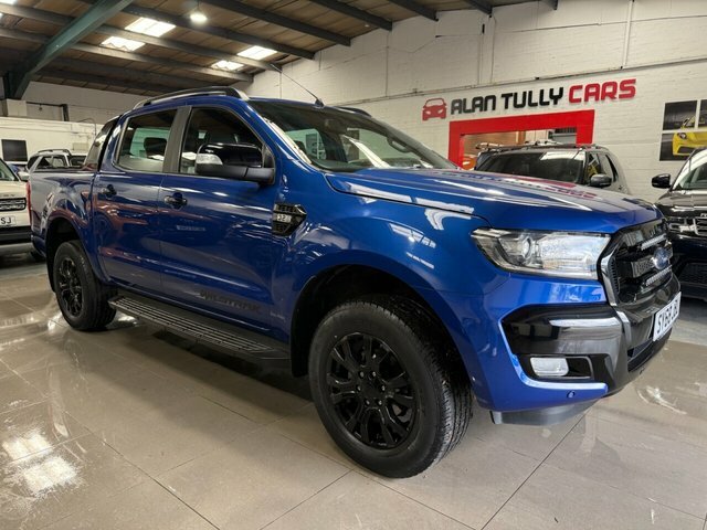Ford Ranger 2018 3.2 Tdci Wildtrak Pickup Double Cab Diese Blue
