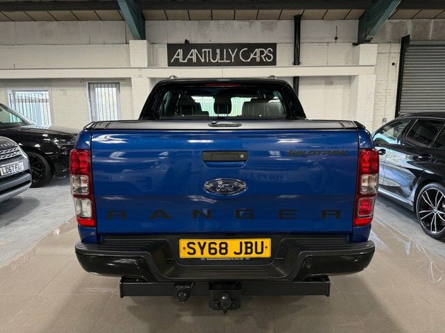 Ford Ranger 2018 3.2 Tdci Wildtrak Pickup Double Cab Diese SY68JBU Blue #4