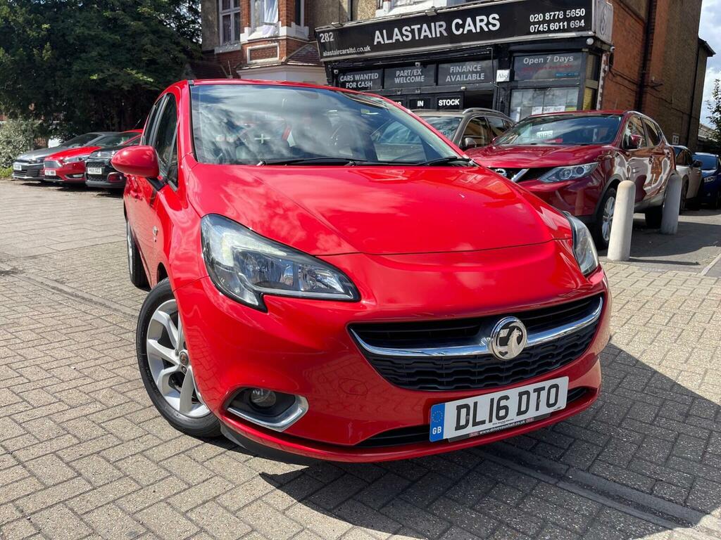 Vauxhall Corsa 1.4I Ecoflex Sri Euro 6 Red