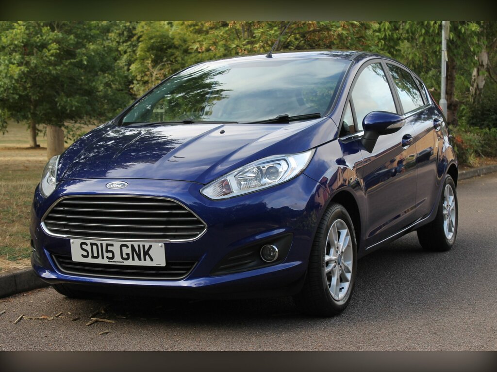 Ford Fiesta 1.25 Zetec Hatchback Euro 6 82 Blue