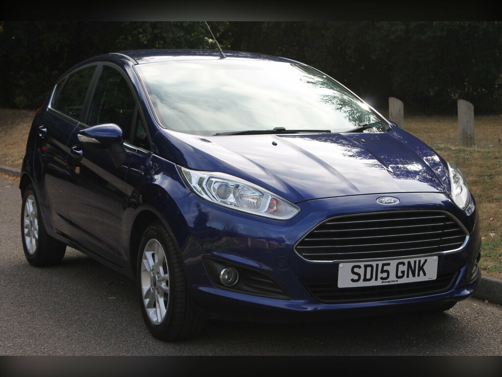Ford Fiesta 1.25 Zetec Hatchback Euro 6 82 Blue #5
