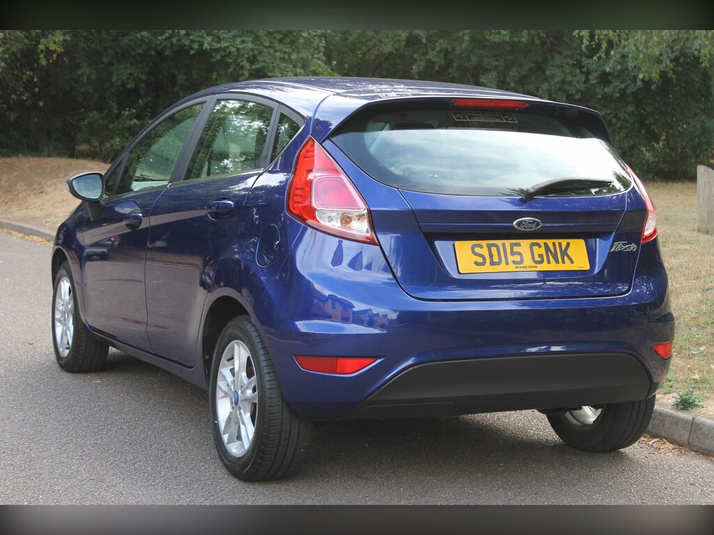 Ford Fiesta 1.25 Zetec Hatchback Euro 6 82 Blue #3