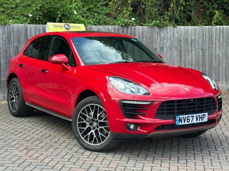 Porsche Macan 3.0 Td V6 S Pdk 4Wd Euro 6 Ss Red