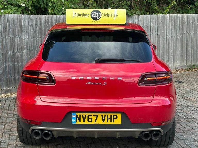Porsche Macan 3.0 Td V6 S Pdk 4Wd Euro 6 Ss Red #4