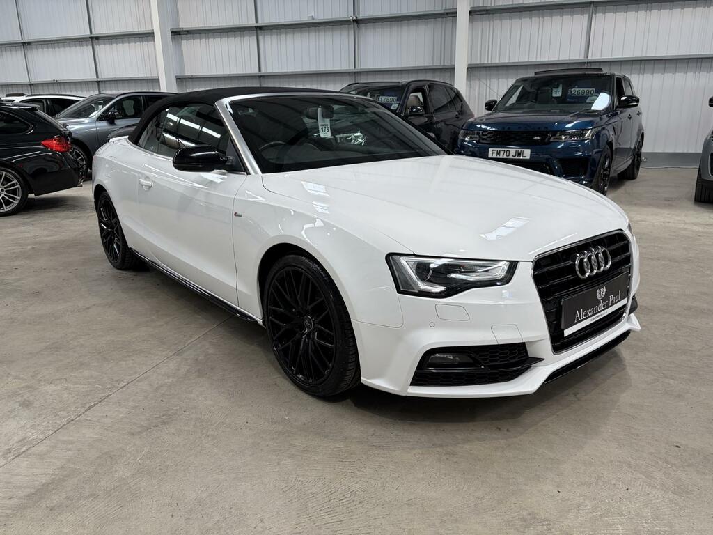 Audi A5 2.0 Tdi S Line Special Edition Plus Convertible SL16WUU White #3