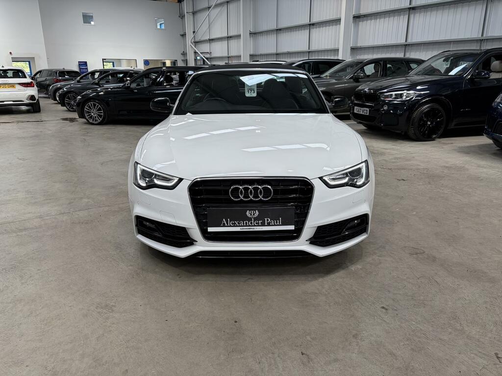 Audi A5 2.0 Tdi S Line Special Edition Plus Convertible SL16WUU White #4