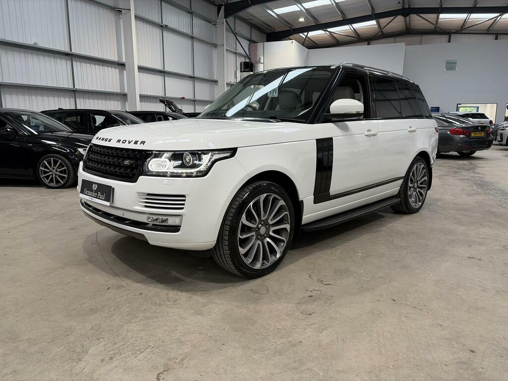Land Rover Range Rover Vogue White #6