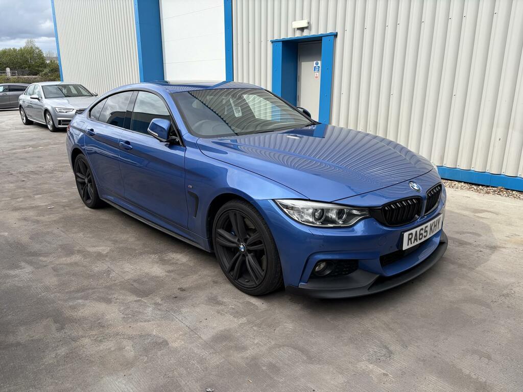 BMW 4 Series Gran Coupe M Sport Blue