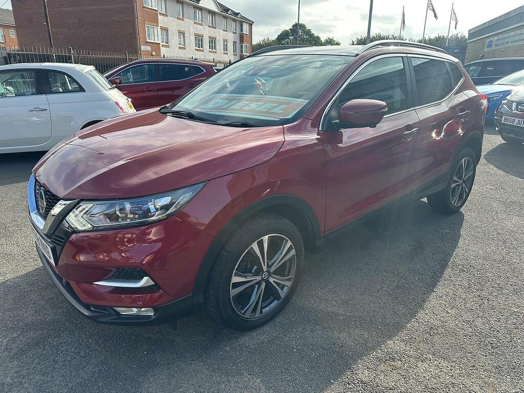 Nissan Qashqai 1.5 Dci N-connecta Euro 6 Ss Red