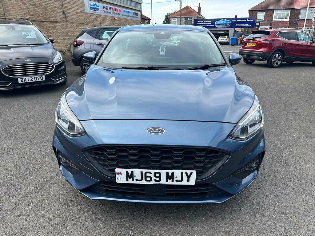 Ford Focus 1.5 Ecoblue St-line Euro 6 Ss MJ69MJY Blue #3
