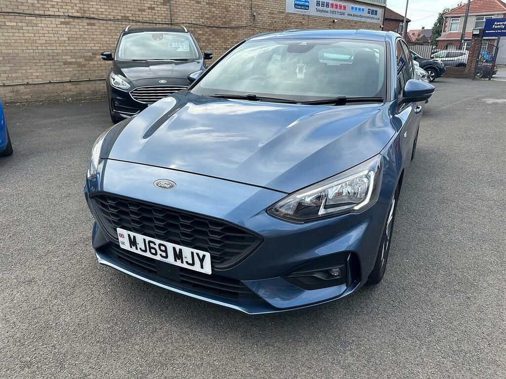Ford Focus 1.5 Ecoblue St-line Euro 6 Ss MJ69MJY Blue #4