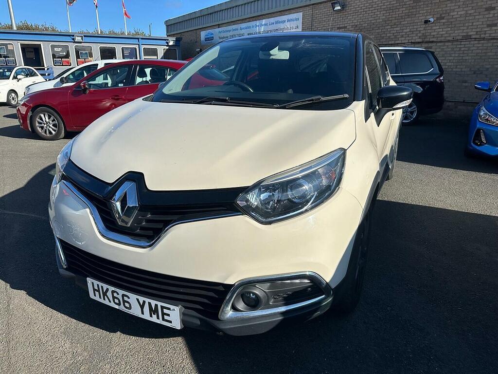 Renault Captur 0.9 Tce Energy Dynamique S Nav Euro 6 Ss HK66YME White #4