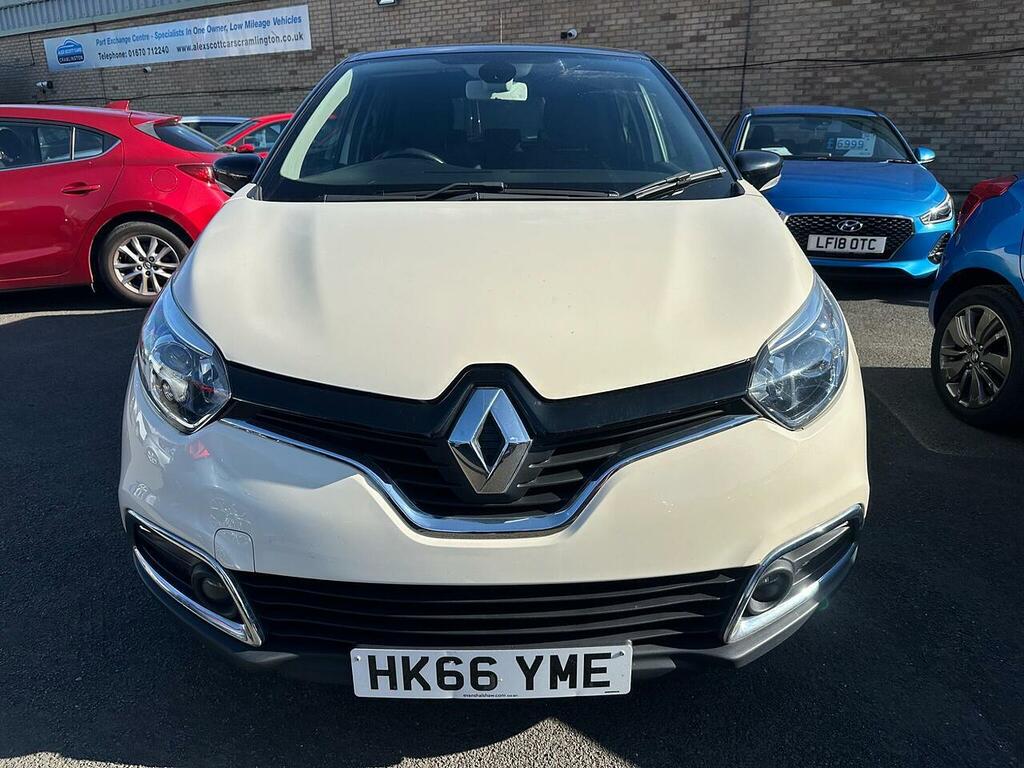 Renault Captur 0.9 Tce Energy Dynamique S Nav Euro 6 Ss HK66YME White #3