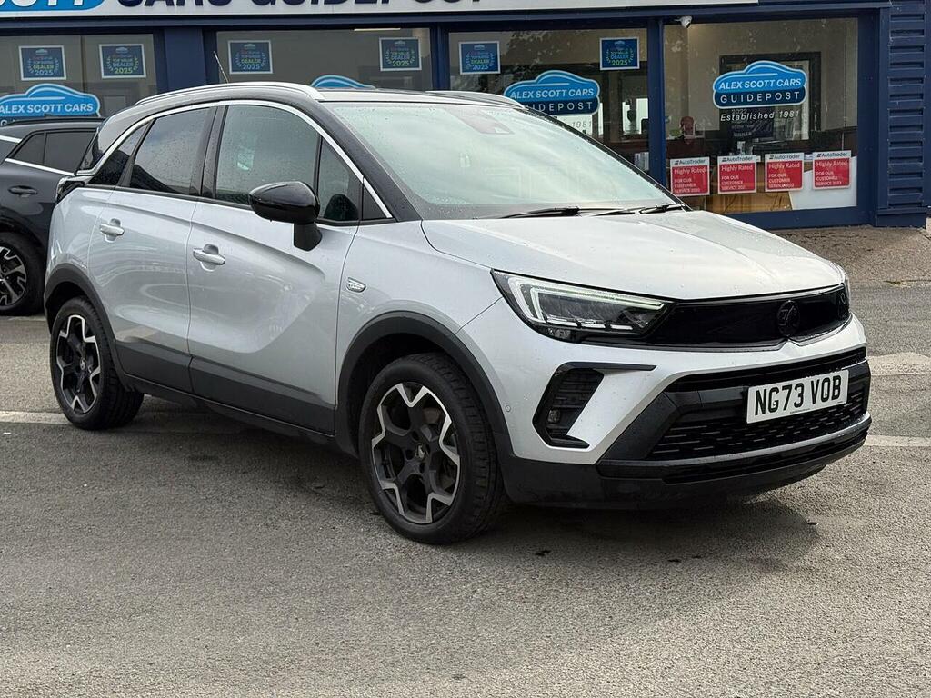 Vauxhall Crossland 1.2 Turbo Ultimate Euro 6 Ss Silver