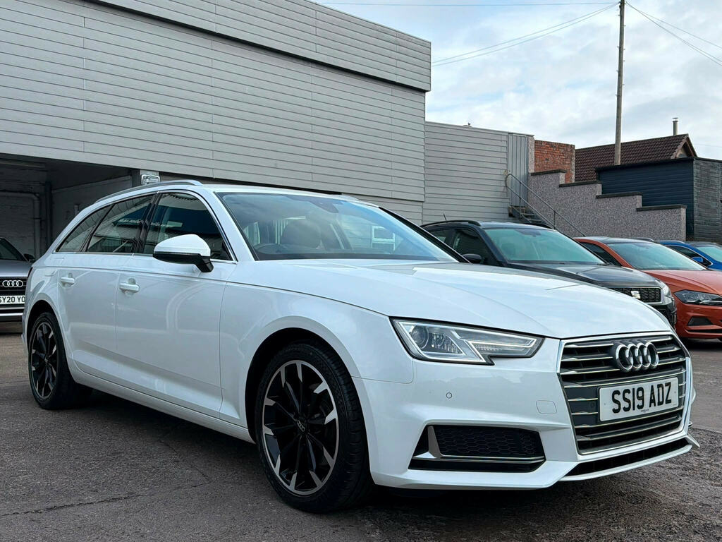Audi A4 Avant 2.0 Tfsi 35 Sport Euro 6 Ss White #2