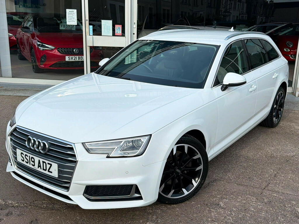 Audi A4 Avant 2.0 Tfsi 35 Sport Euro 6 Ss White #4