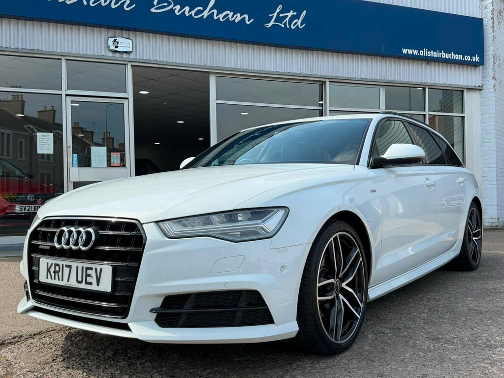 Audi A6 Avant 2.0 Tdi Black Edition S Tronic Quattro Euro 6 Ss White #5