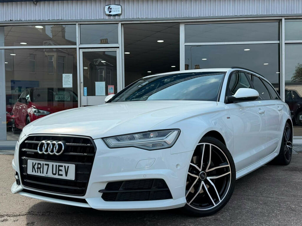 Audi A6 Avant 2.0 Tdi Black Edition S Tronic Quattro Euro 6 Ss White
