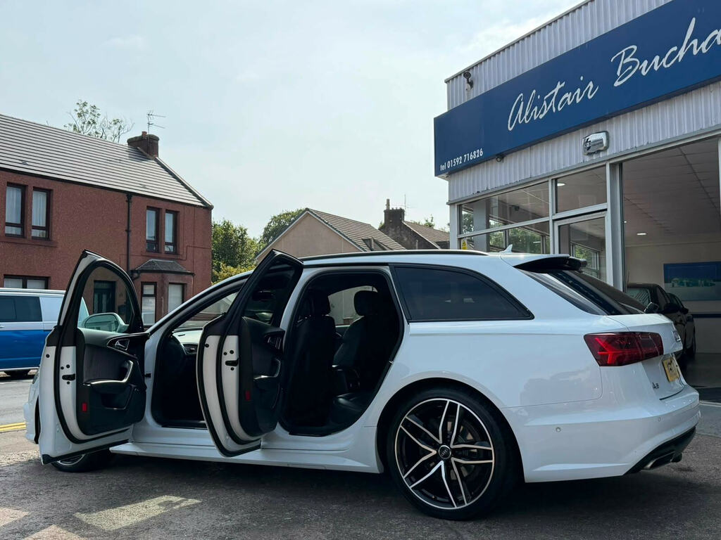 Audi A6 Avant 2.0 Tdi Black Edition S Tronic Quattro Euro 6 Ss White #4