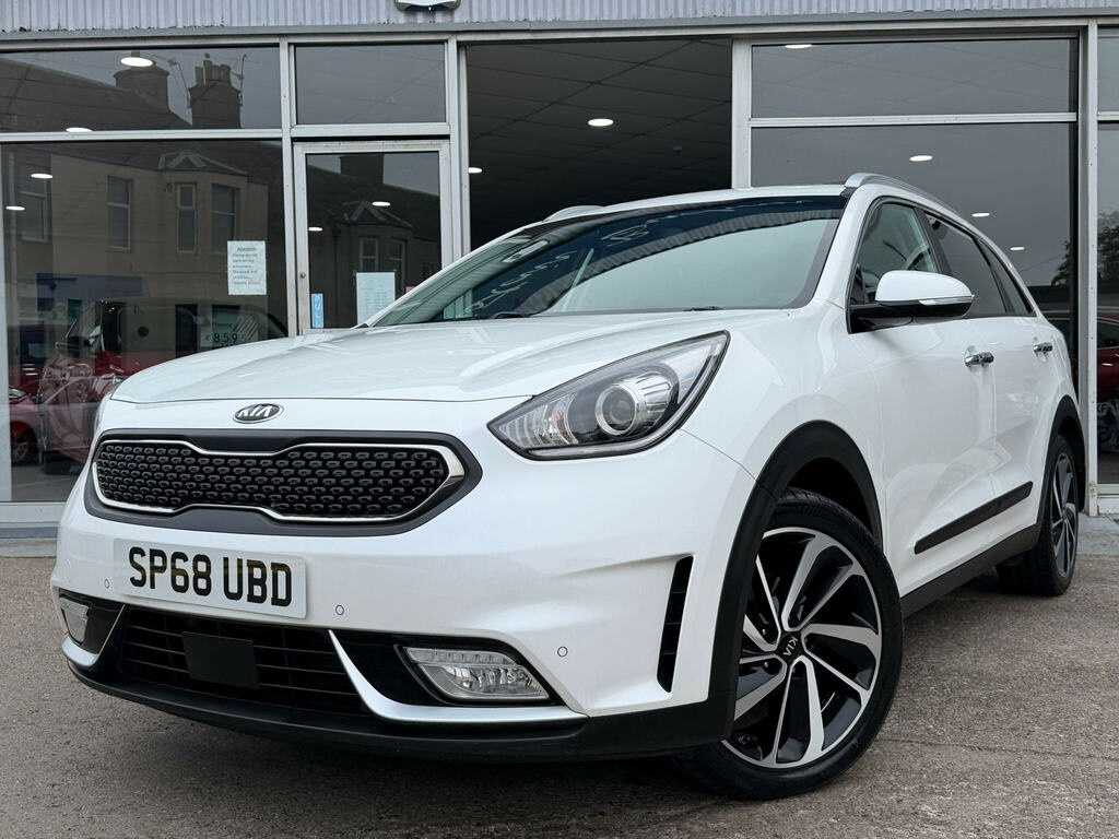 Kia Niro 1.6H Gdi 4 Dct Euro 6 Ss 16In Alloy SP68UBD White #4