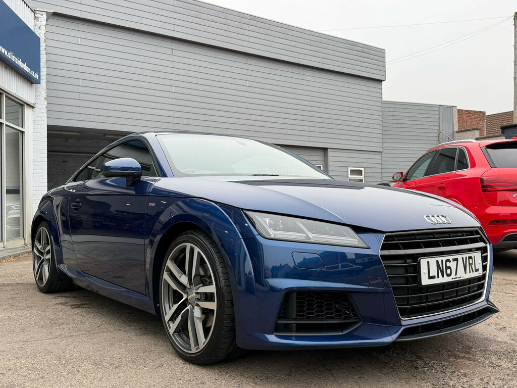Audi TT 1.8 Tfsi S Line Coupe Euro 6 S LN67VRL Blue #2